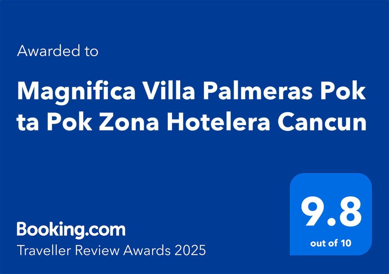 Magnifica Villa Palmeras Pok Ta Pok Zona Hotelera Cancun Exterior photo